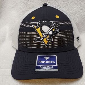 Fanatics Pittsburgh Penguins Trucker Snapback Hat - New